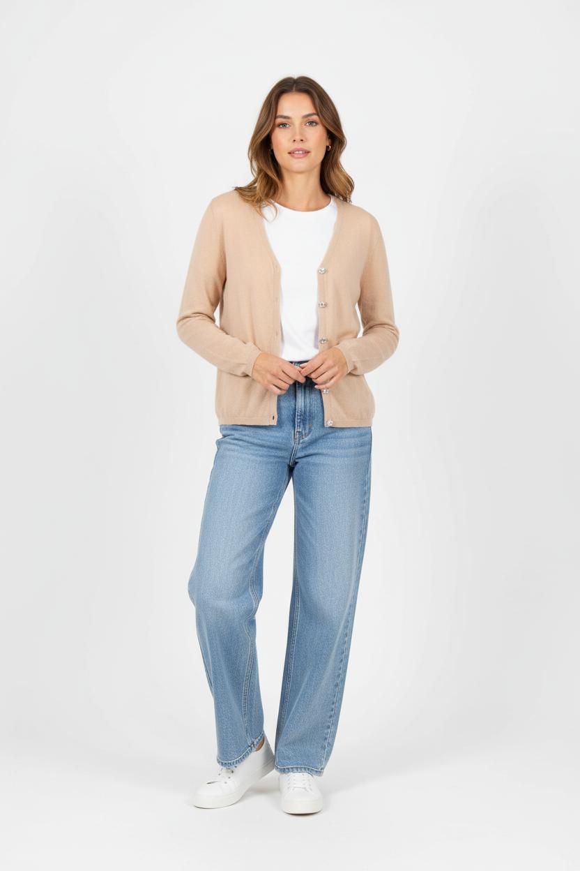 Gilet beige - Taille M/38