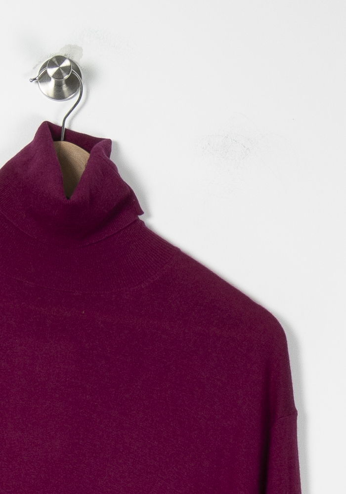 Robe Pull Longue Rose - Taille XS/34