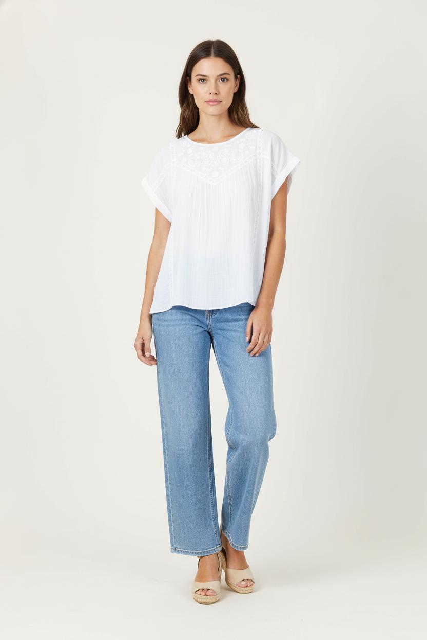 Blouse Blanche - Taille S/36