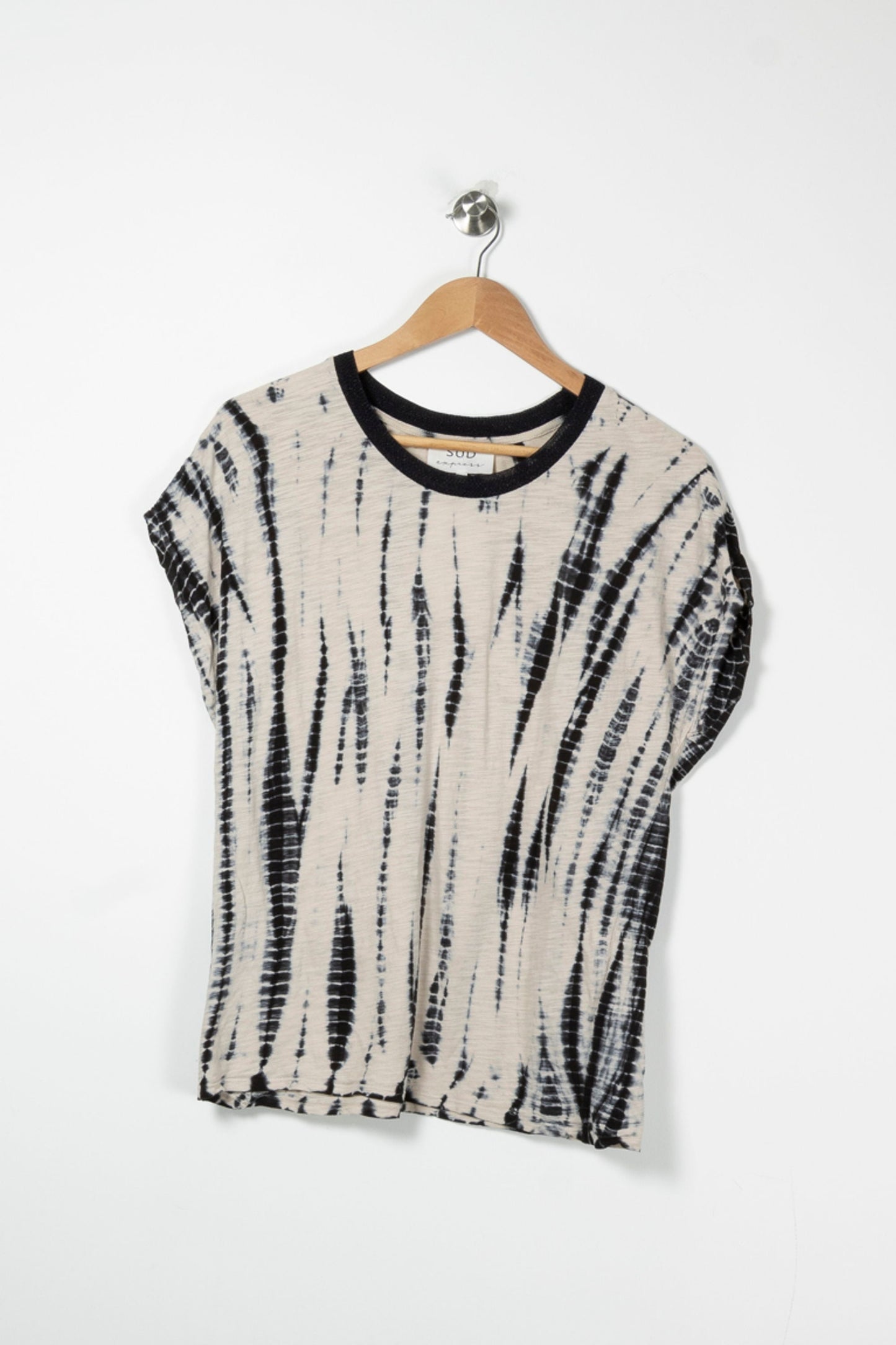 Tee-shirt Beige et Noir - Taille S/36