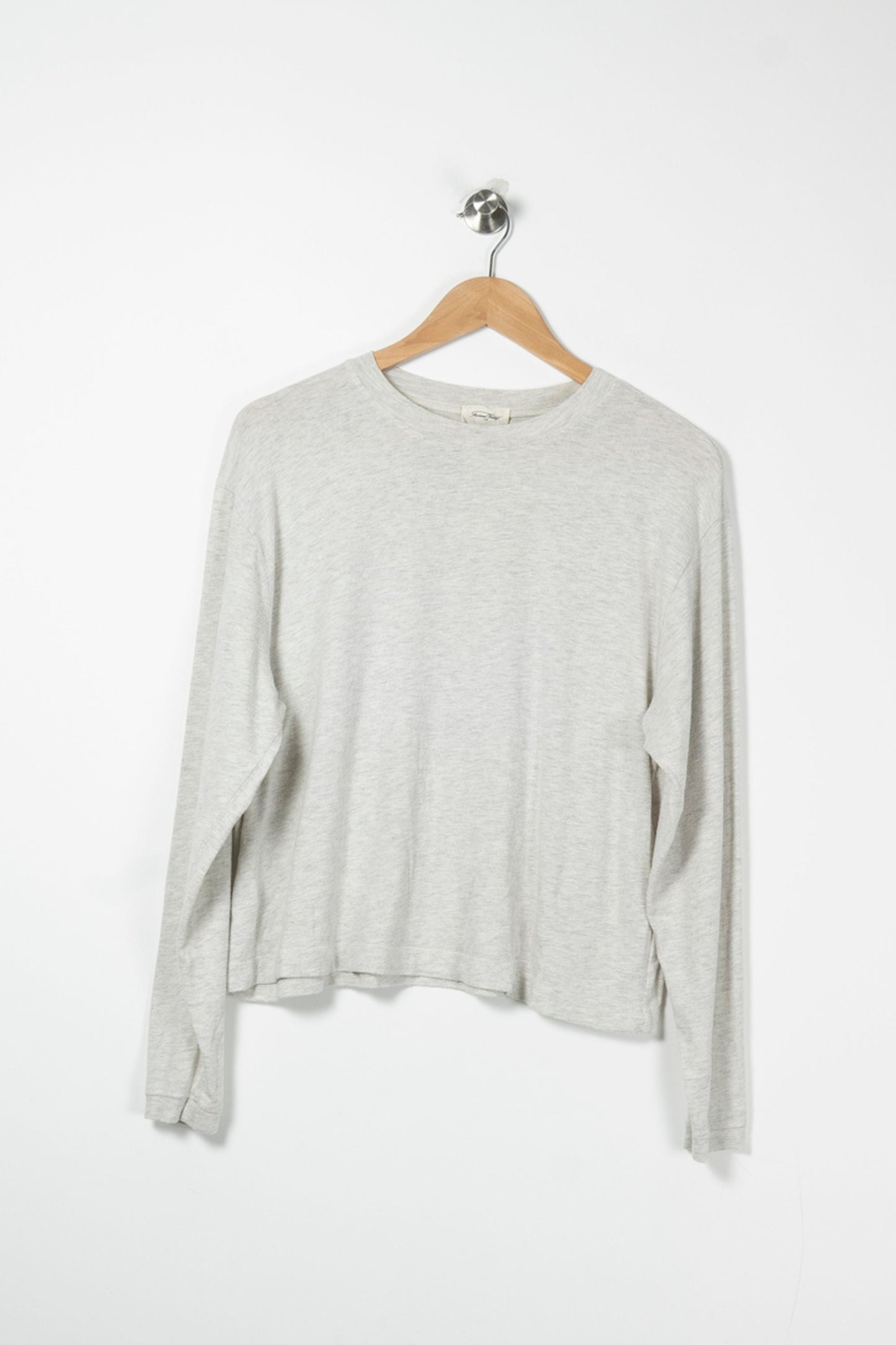 Tee-shirt Manches Longues Gris - Taille S/36