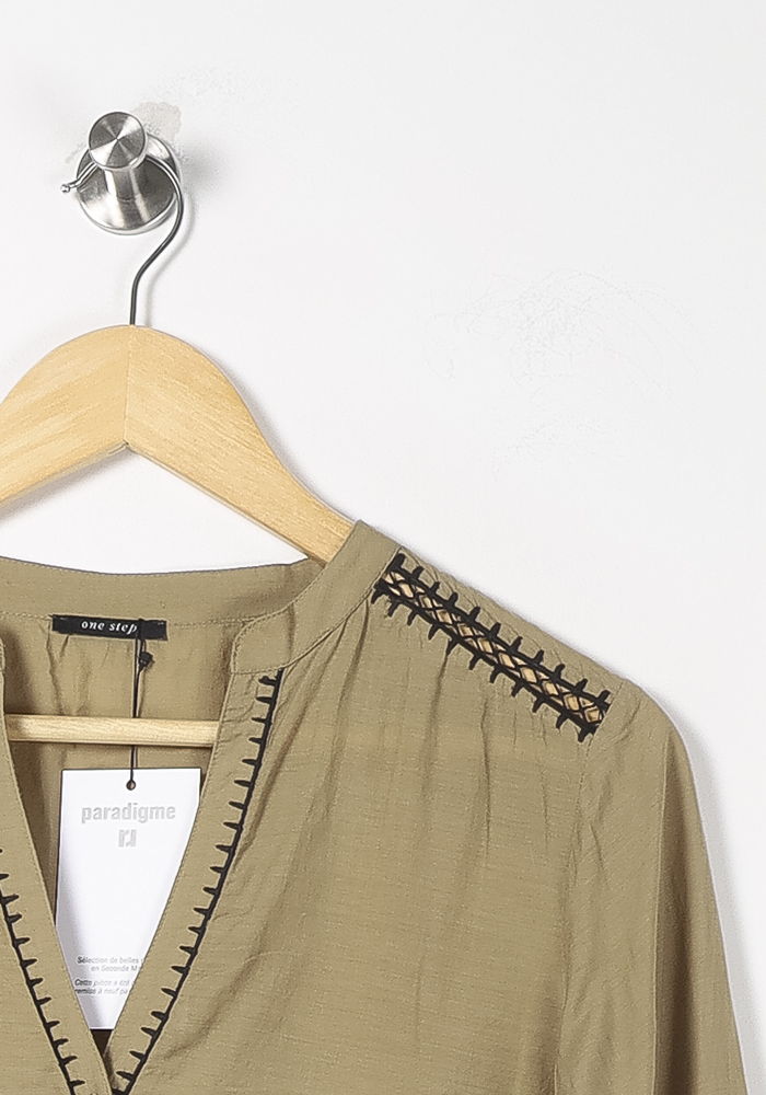 Blouse kaki - Taille XS/34