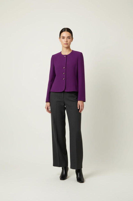 Veste Courte Violette - Taille M/38