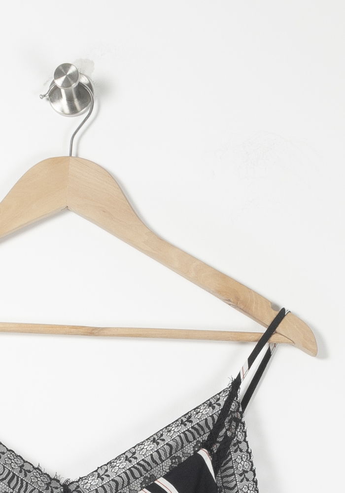 Caraco Noir et Blanc - Taille S/36