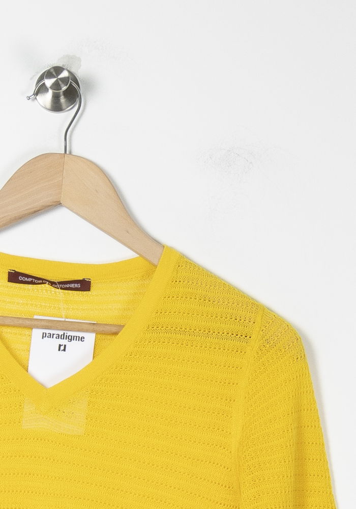 Pull Jaune - Taille S/36