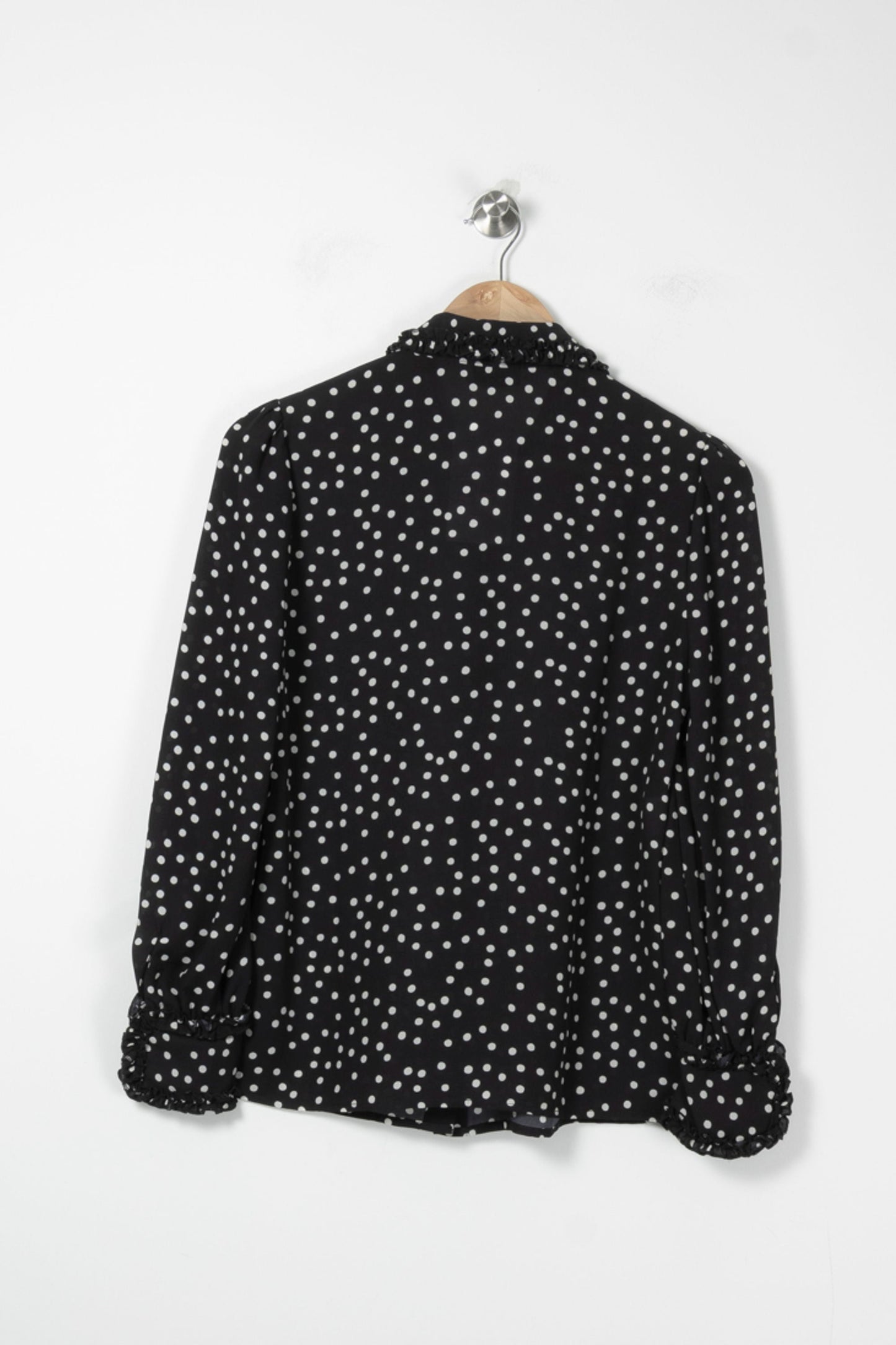 Blouse Noire et Blanche - Taille S/36