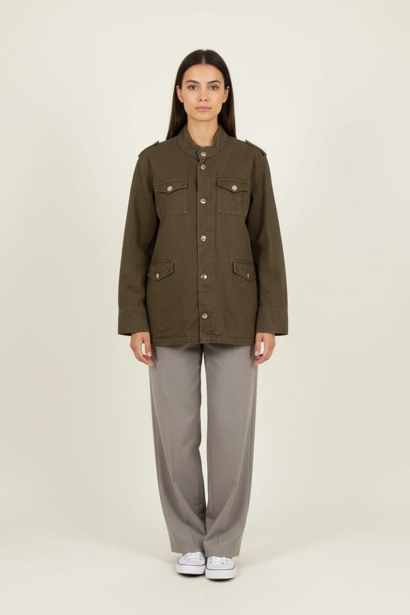 Veste Longue Verte - Taille XXL/44