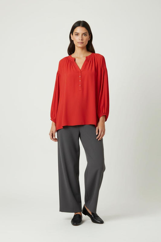 Blouse Rouge - Taille XXL/44