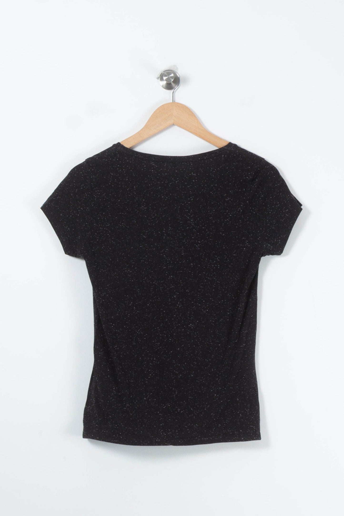 Tee-shirt Noir Moucheté - Taille S/36