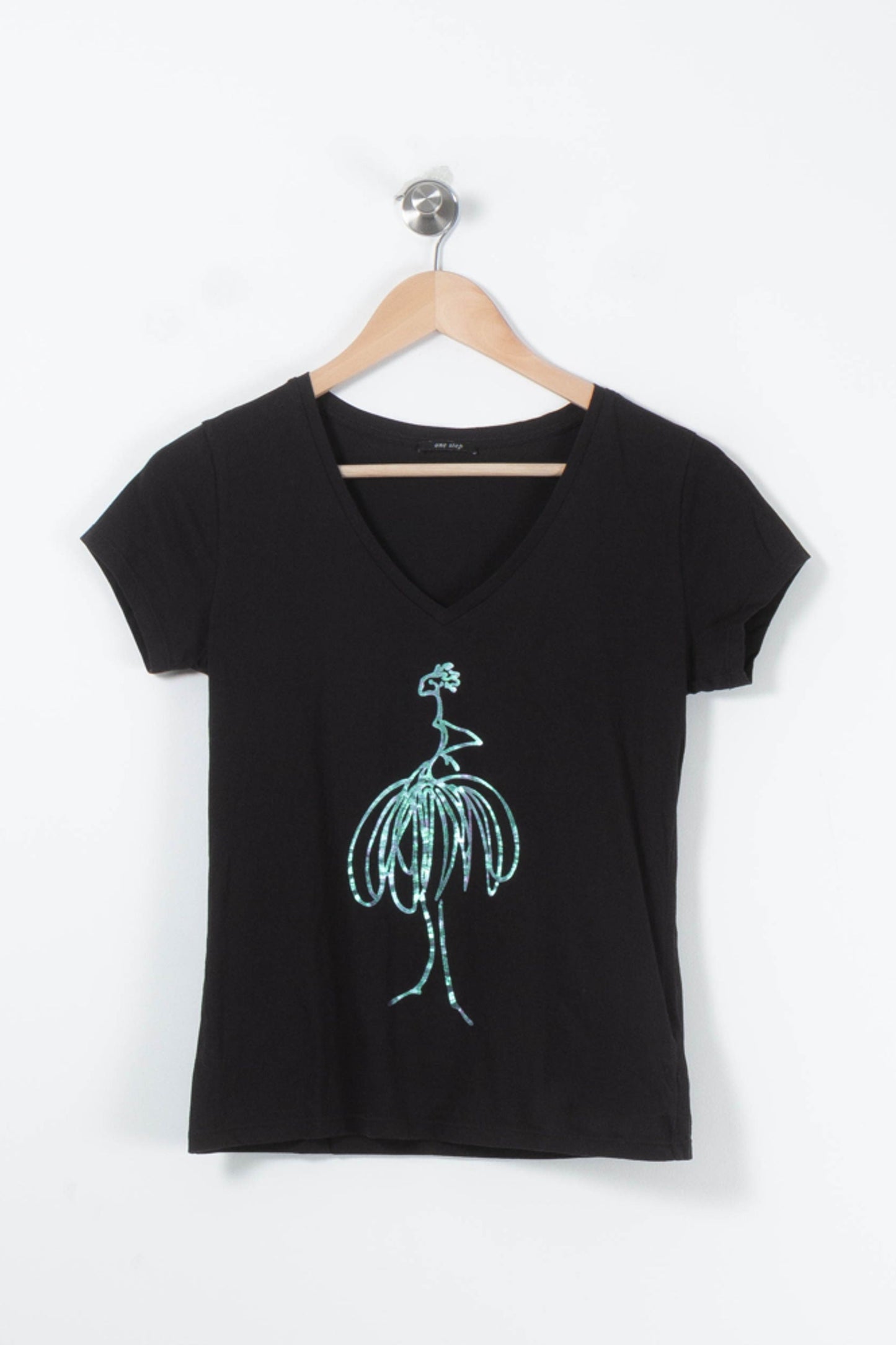 Tee-shirt Noir - Taille XS/34