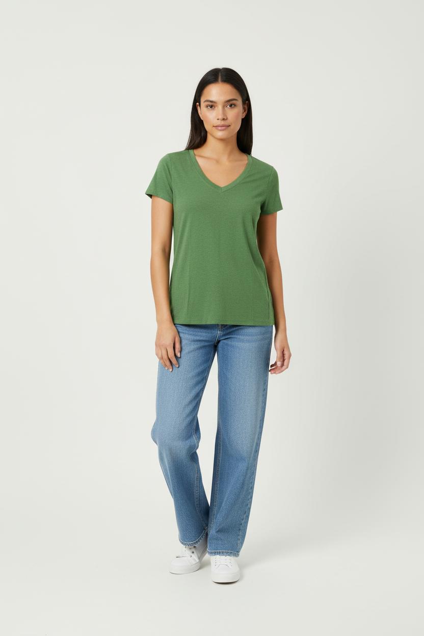 Tee-shirt Vert - Taille XS/34
