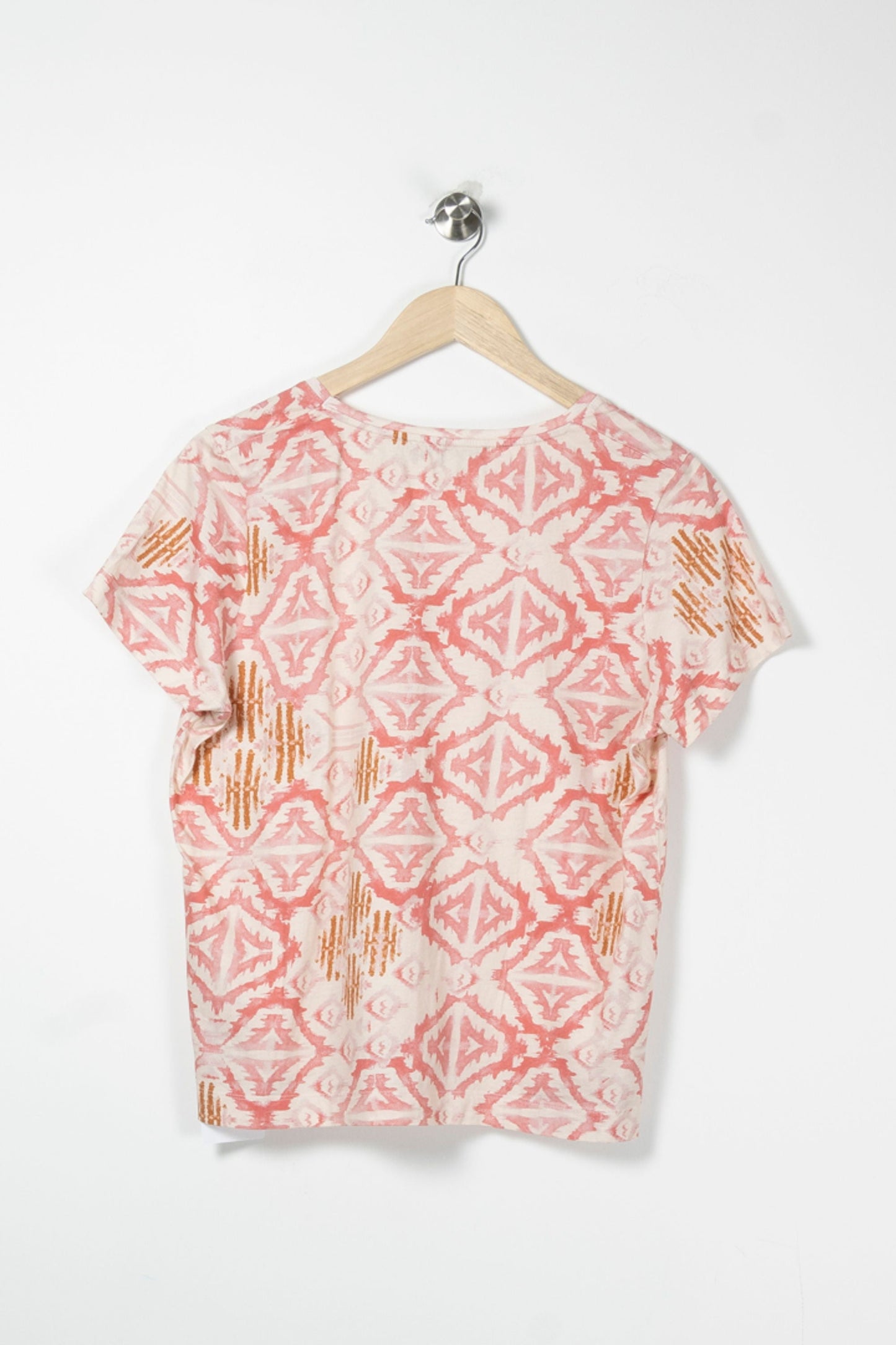 Tee-shirt Rose et Blanc - Taille L/40