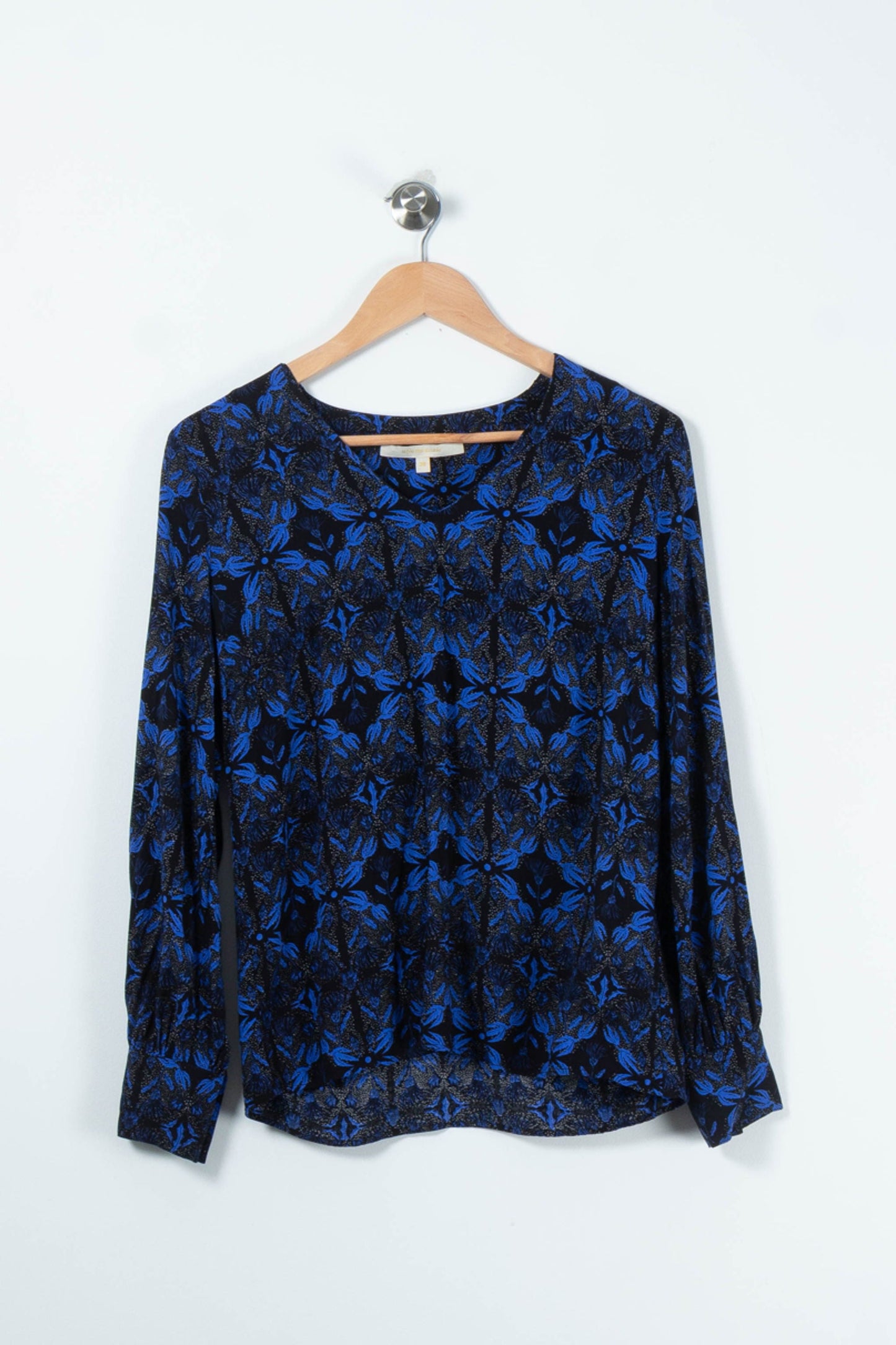 Blouse Bleu et Noir - Taille M/38