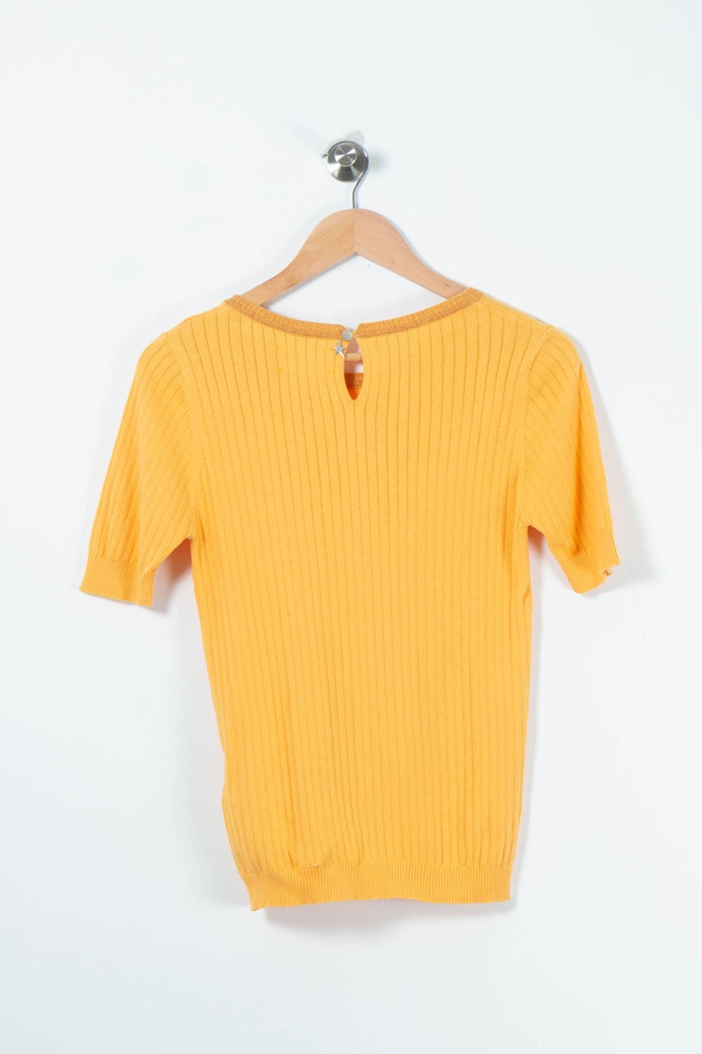 Pull Côtelé Orange - Taille S/36