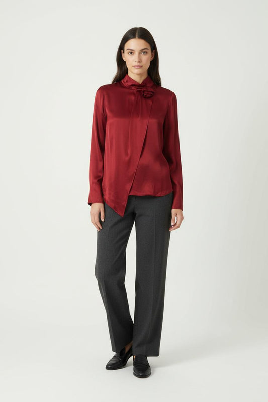 Blouse Bordeaux - Taille M/38