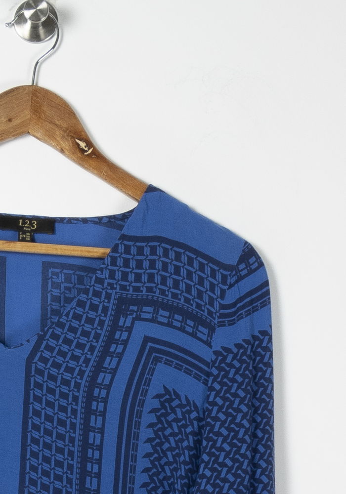 Blouse Bleue - Taille S/36