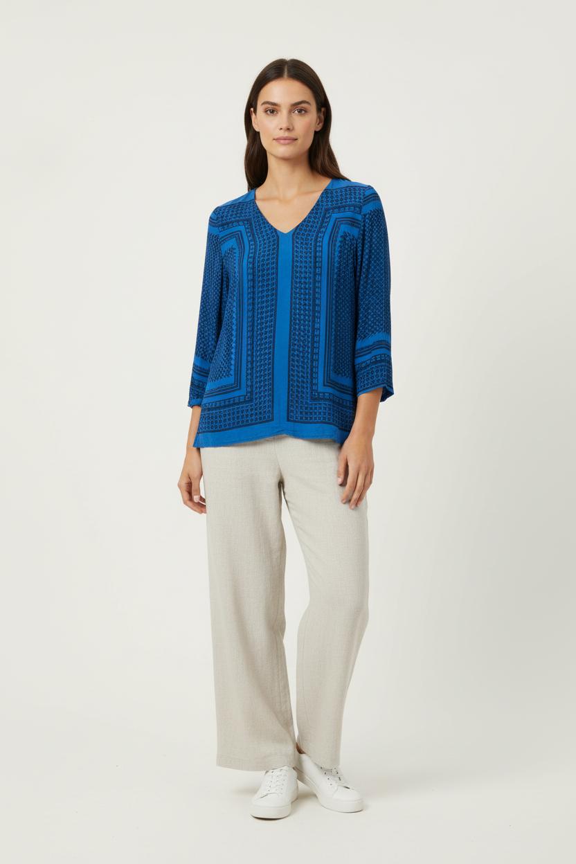 Blouse Bleue - Taille S/36