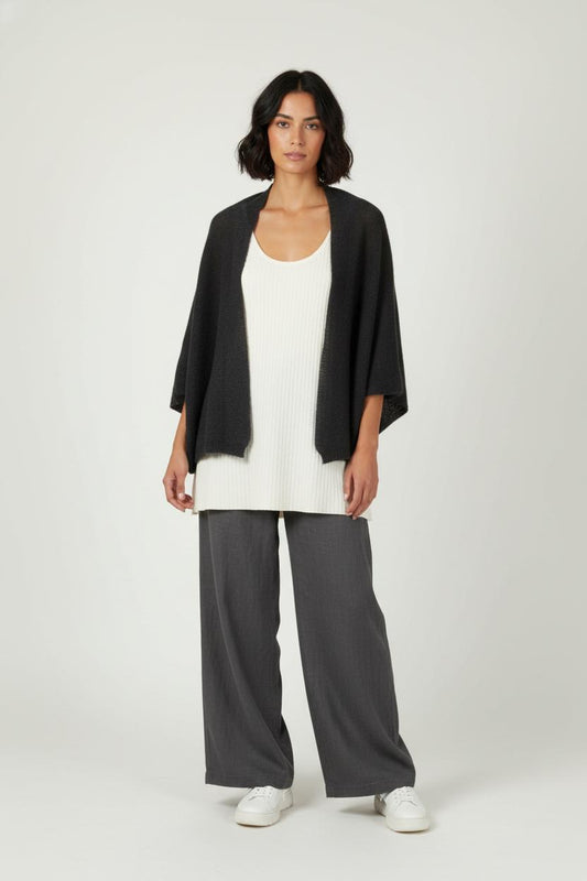 Cardigan Gris - Taille S/36