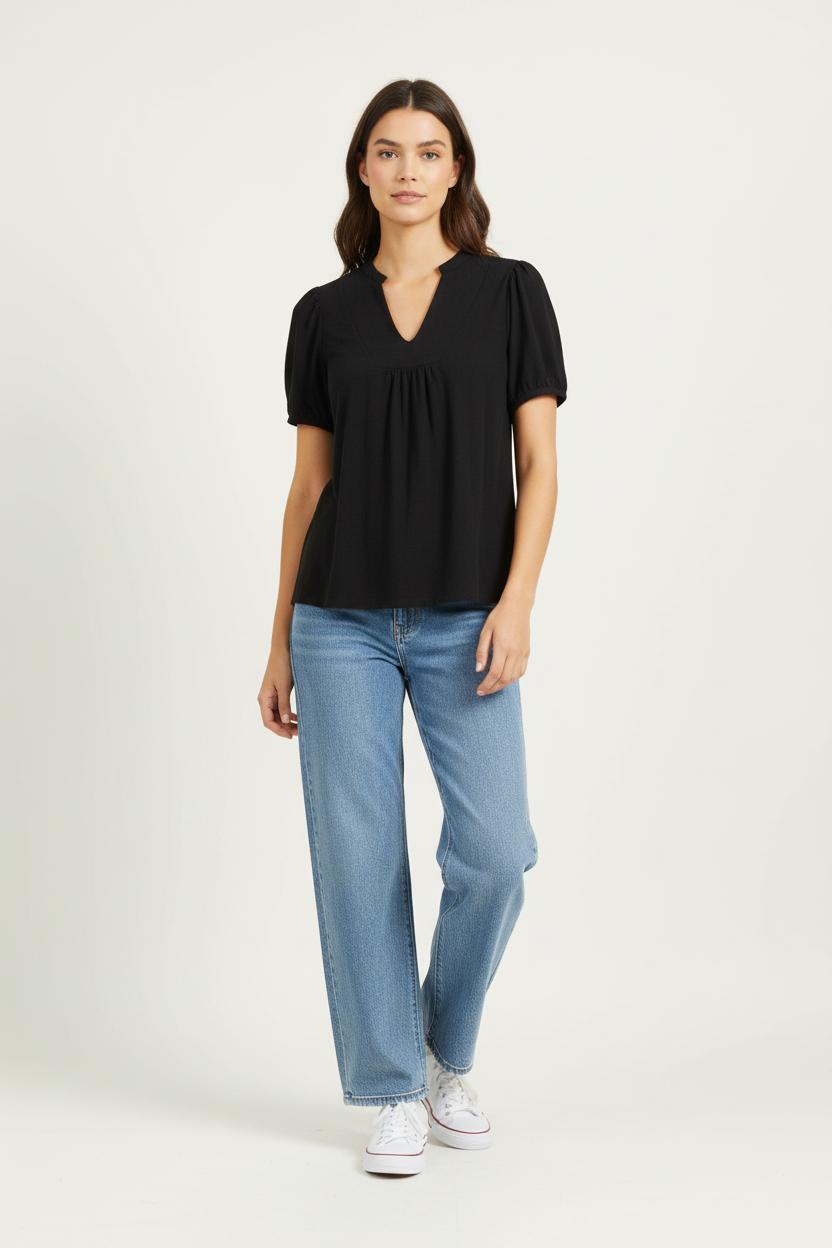 Blouse Noire - Taille M/38