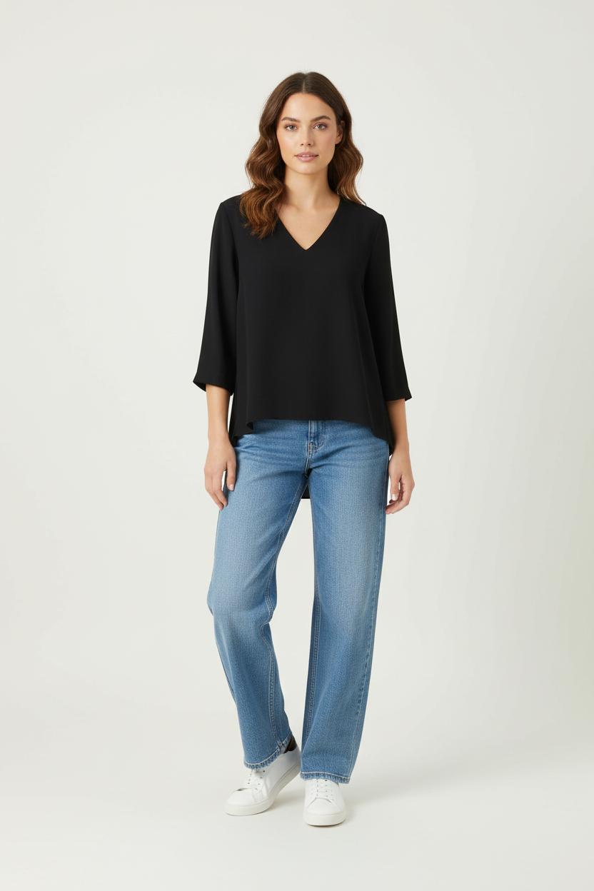 Blouse noire - Taille L/40