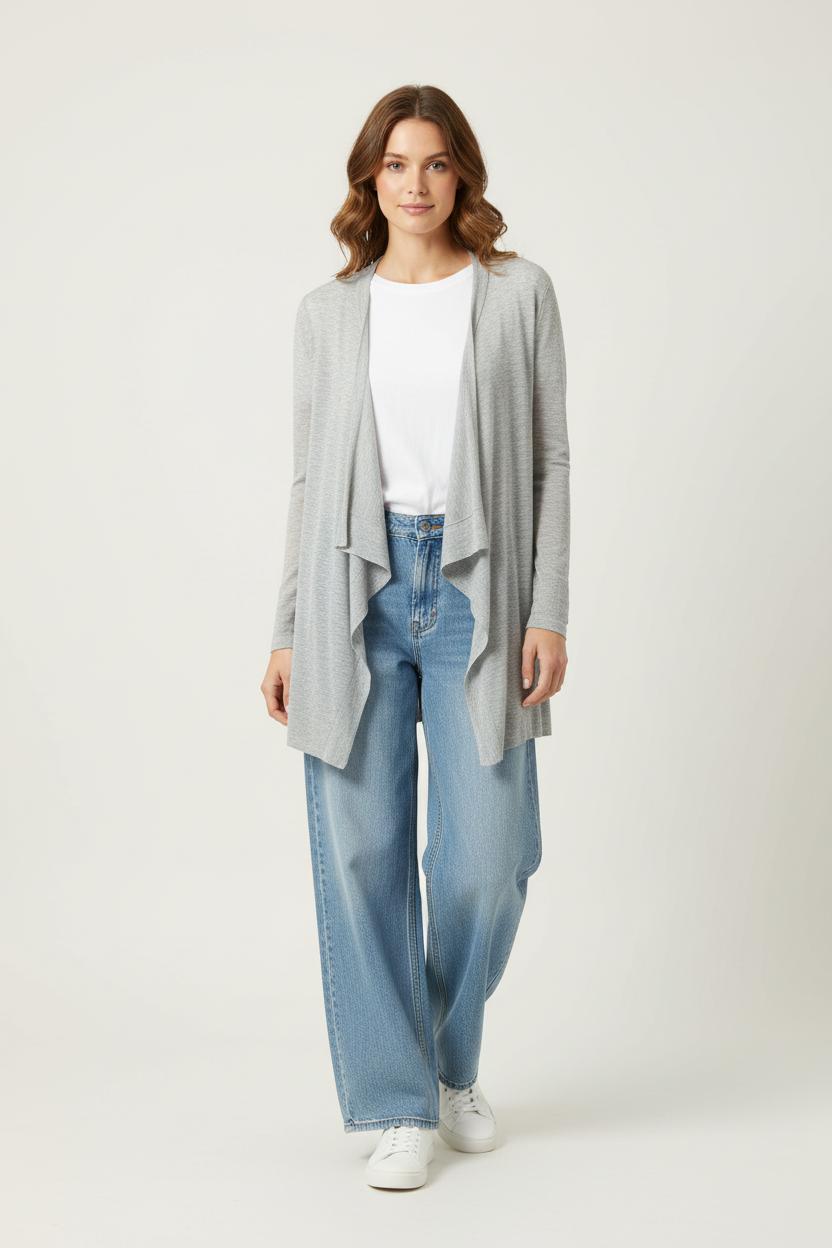 Cardigan Gris - Taille S/36