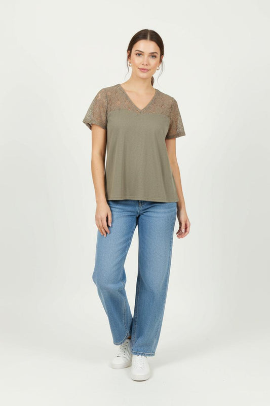 Blouse Verte - Taille S/36