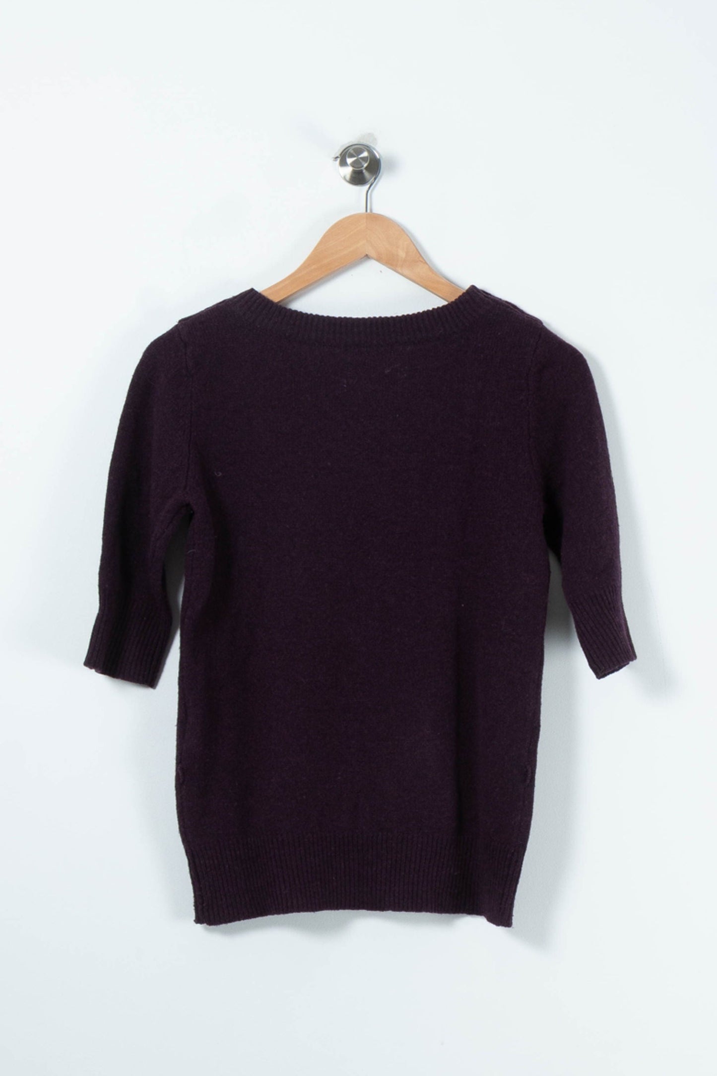 Pull Bordeaux - Taille S/36