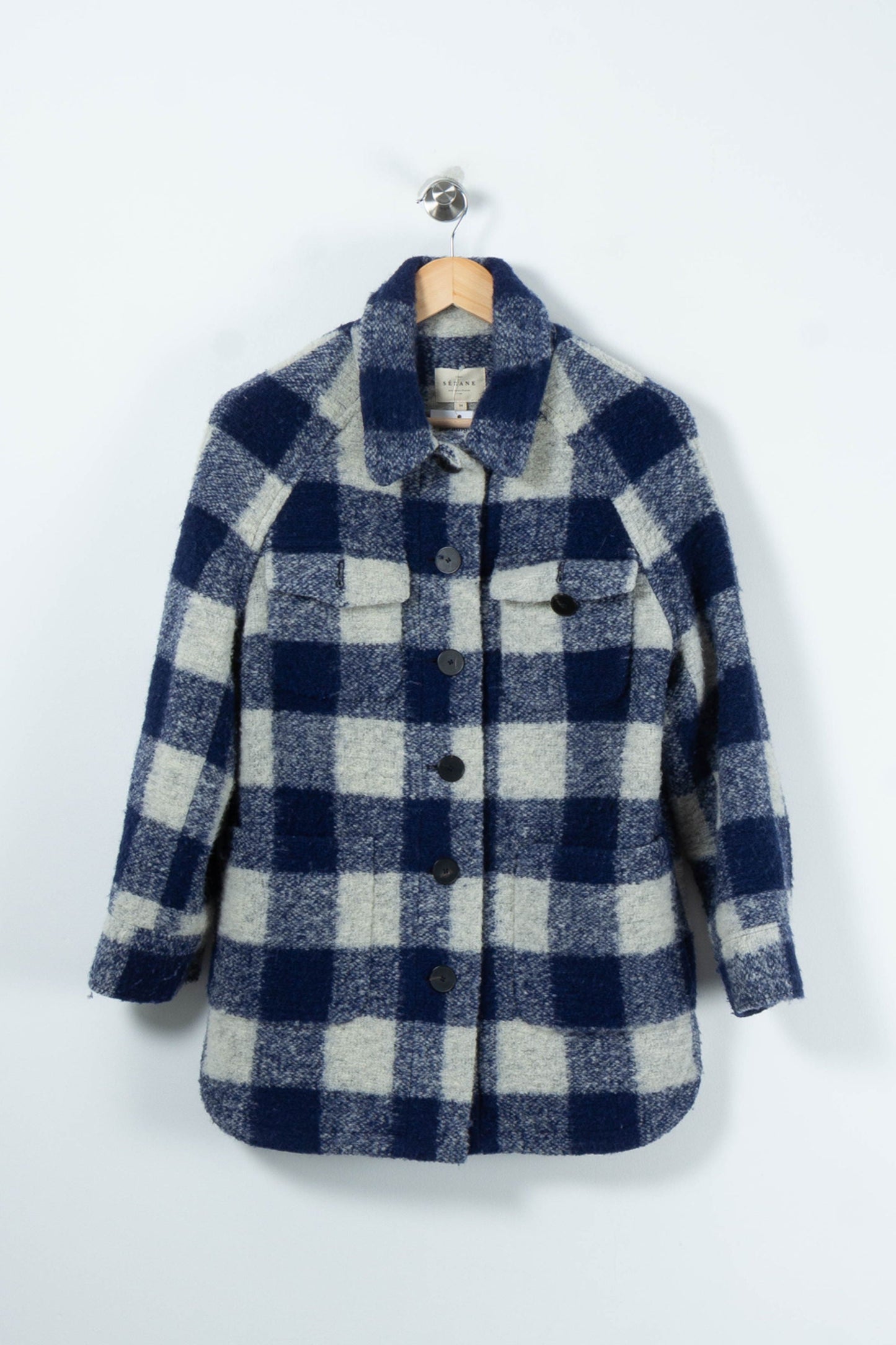 Veste Bleu et Blanche - Taille XS/34