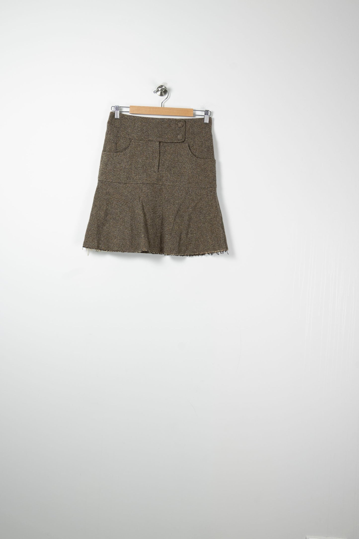 Jupe Évasée Marron - Taille S/36