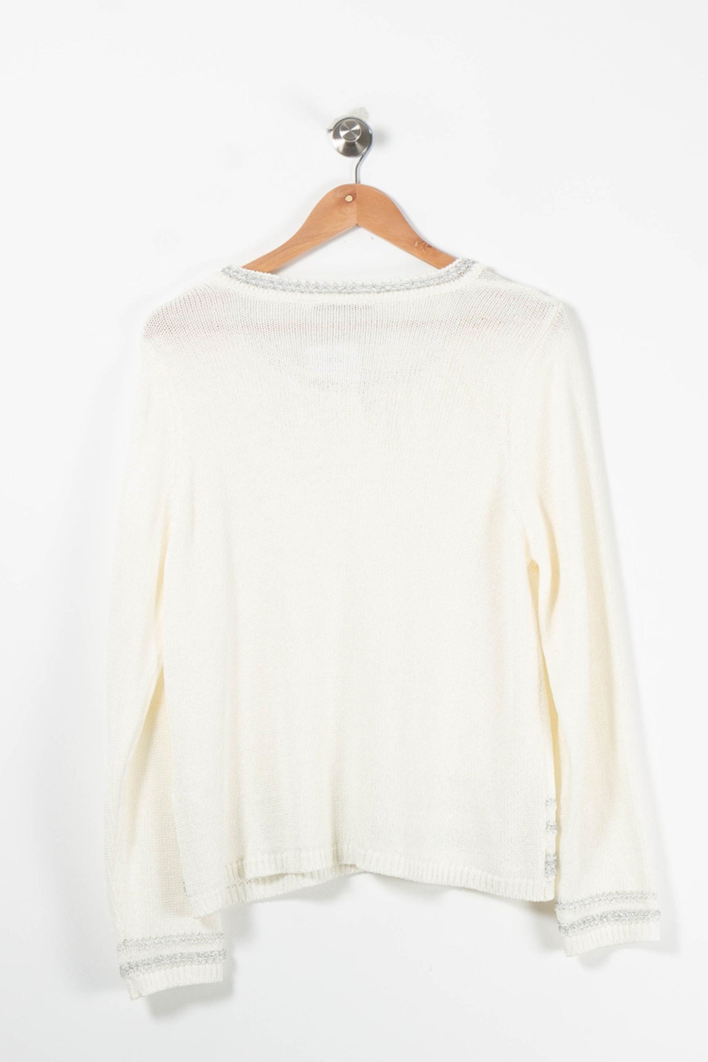 Cardigan Blanc et Gris - Taille XXXL/46