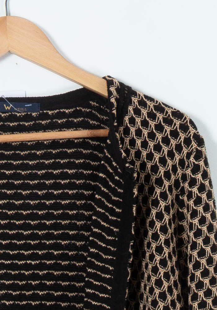 Gilet Blazer Noire et Beige - Taille XXXL/46