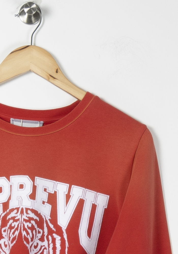 Sweat-shirt Rouge et Blanc - Taille XS/34