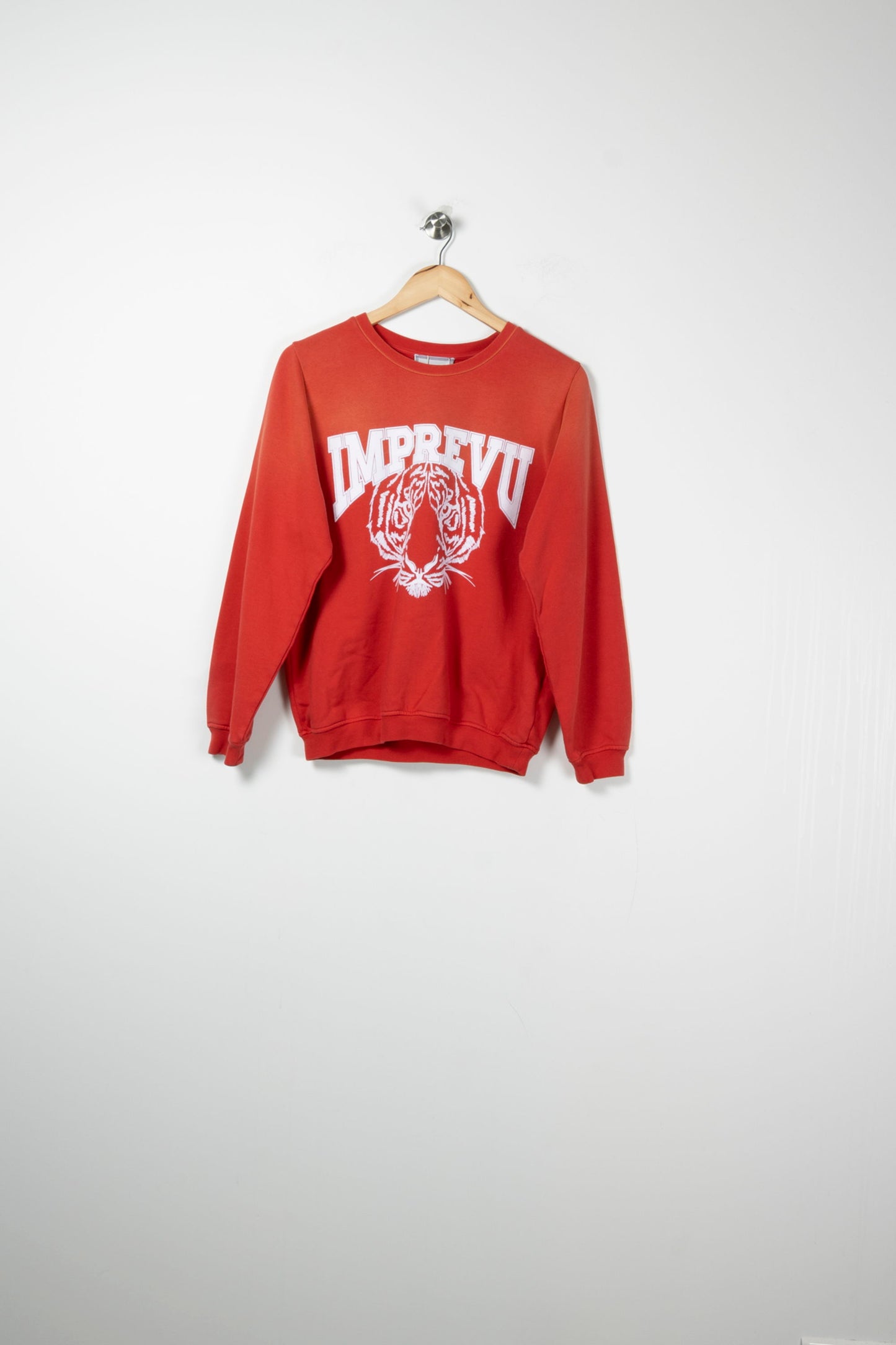 Sweat-shirt Rouge et Blanc - Taille XS/34