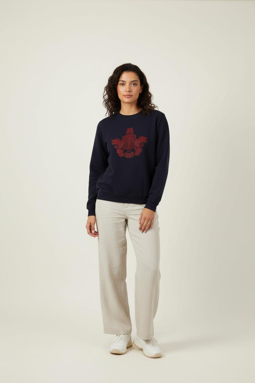 Sweat Bleu et Rouge - Taille XS/34