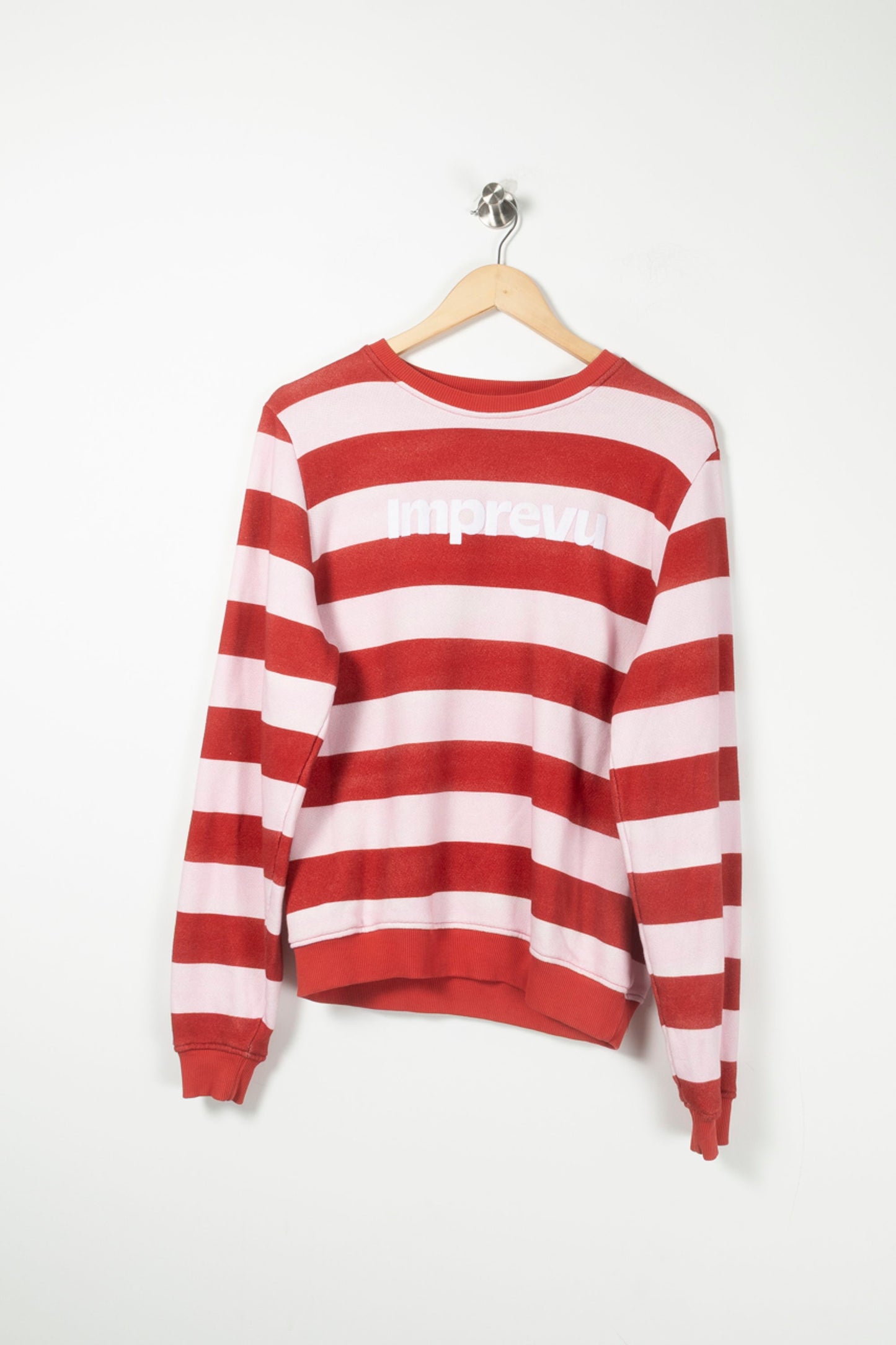 Sweat-shirt Rouge et Blanc - Taille XS/34