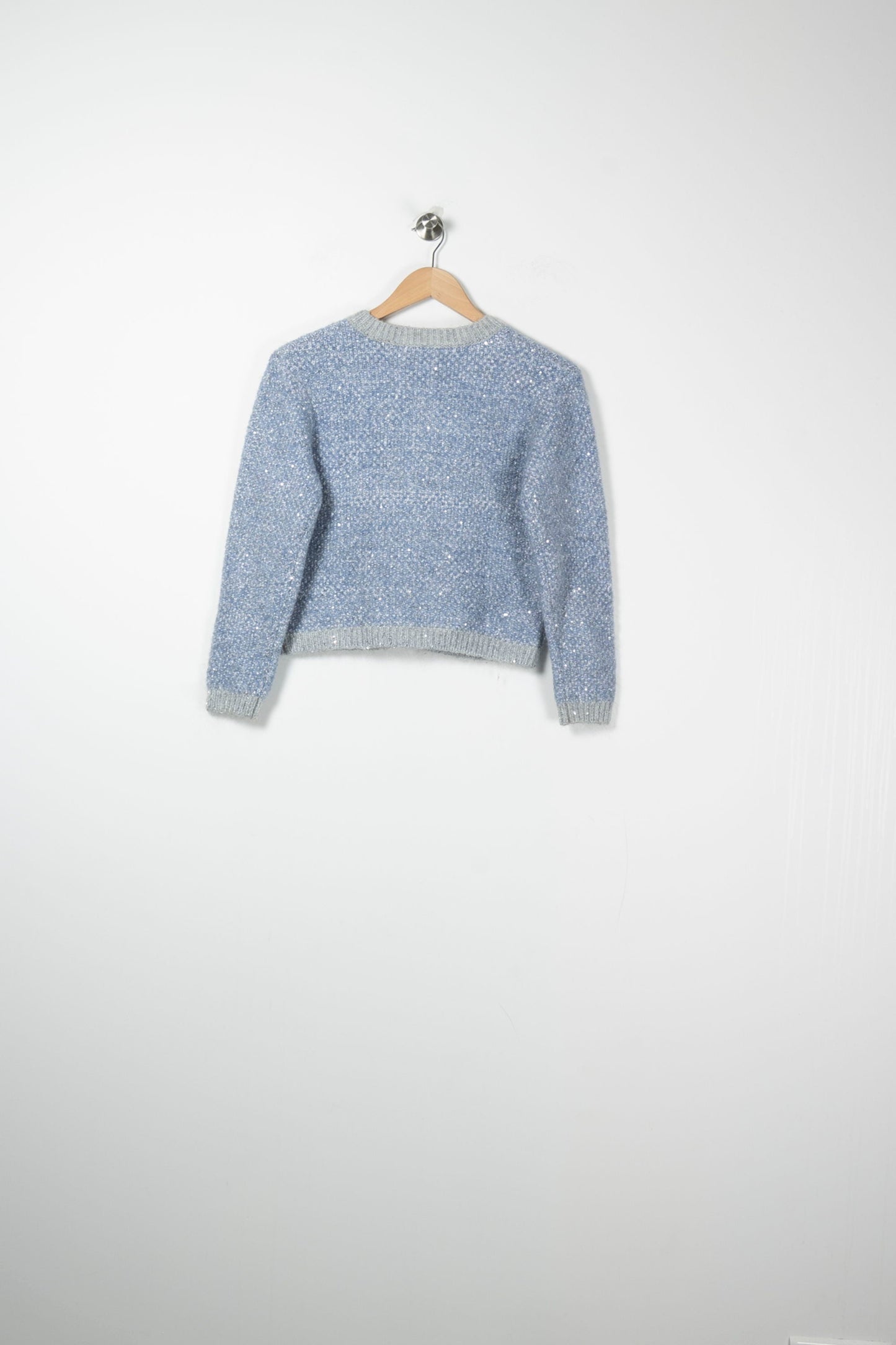 Cardigan Bleu et Gris - Taille S/36