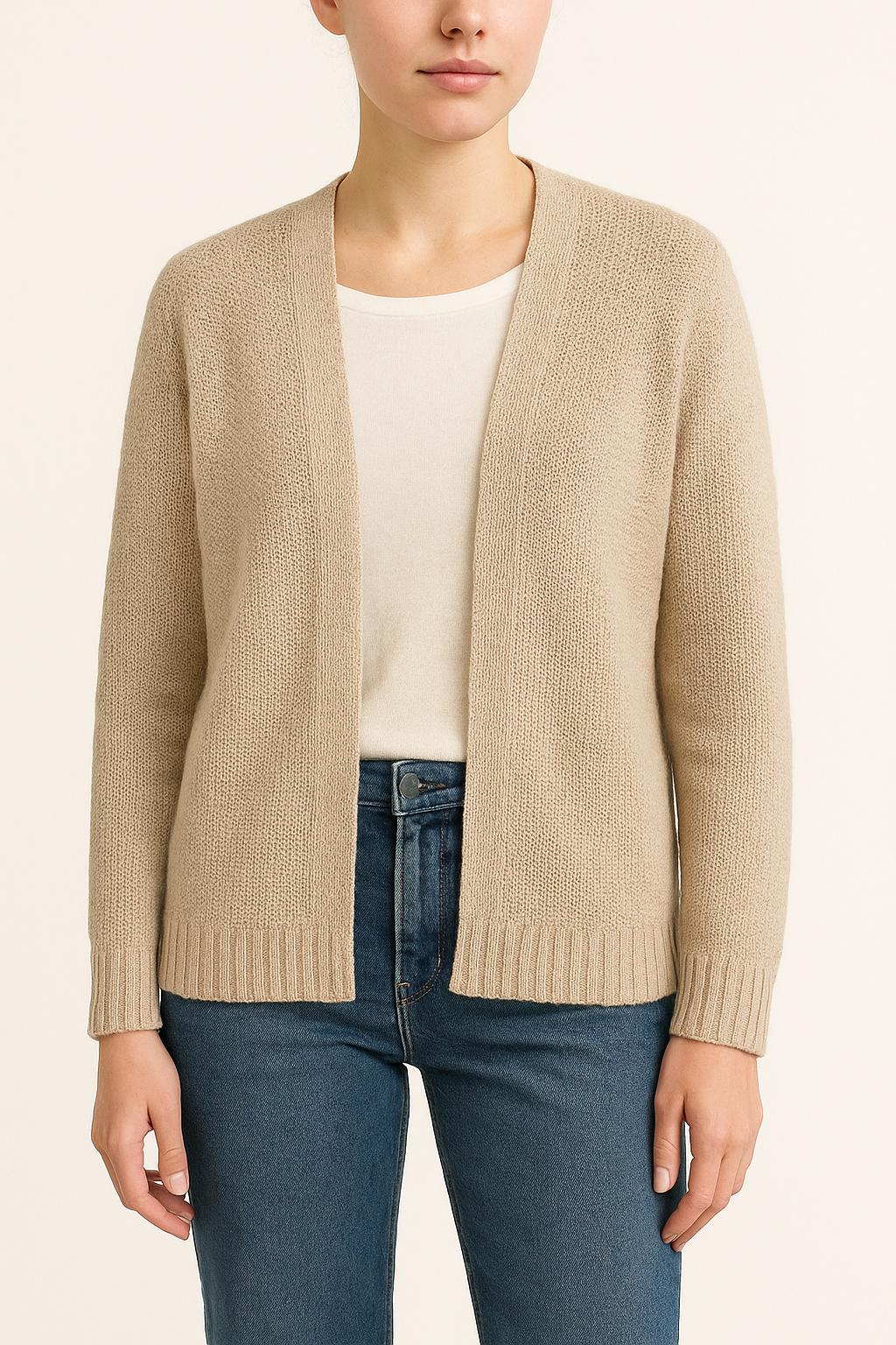 Cardigan Beige - Taille XS/34