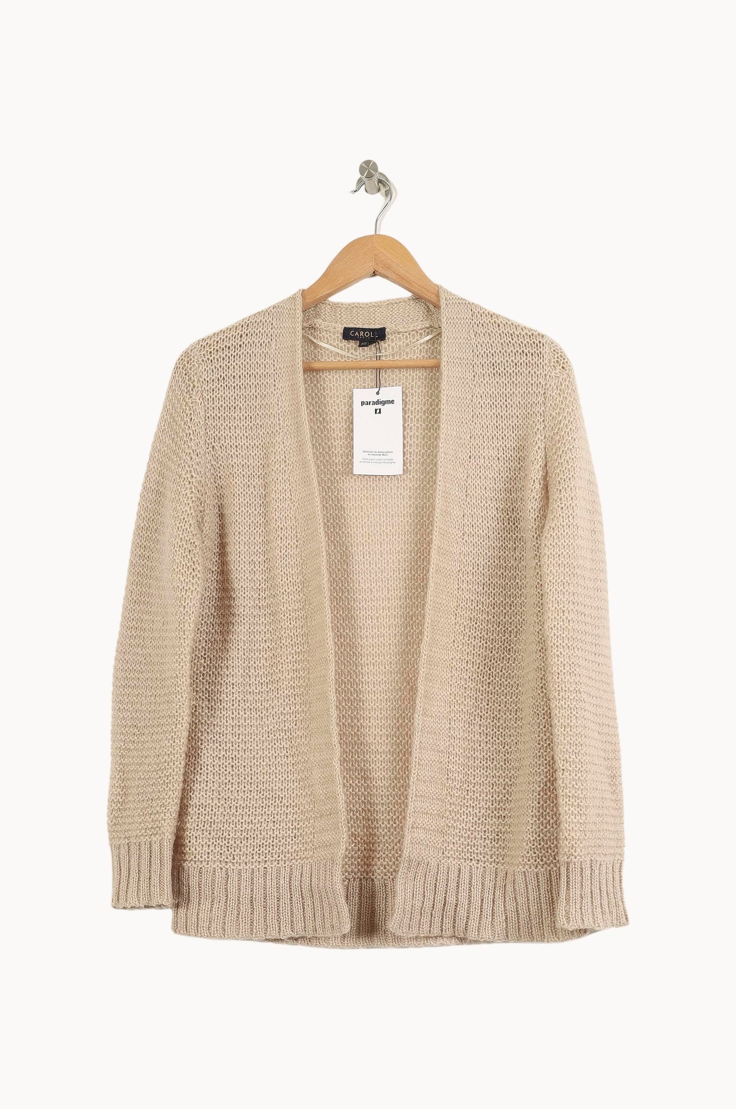 Cardigan Beige - Taille XS/34