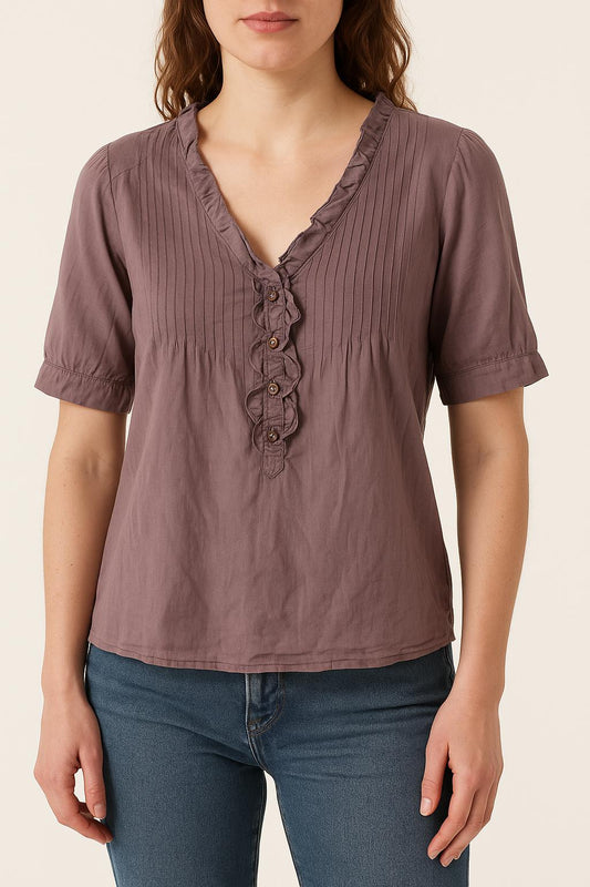 Blouse Violette - Taille S/36