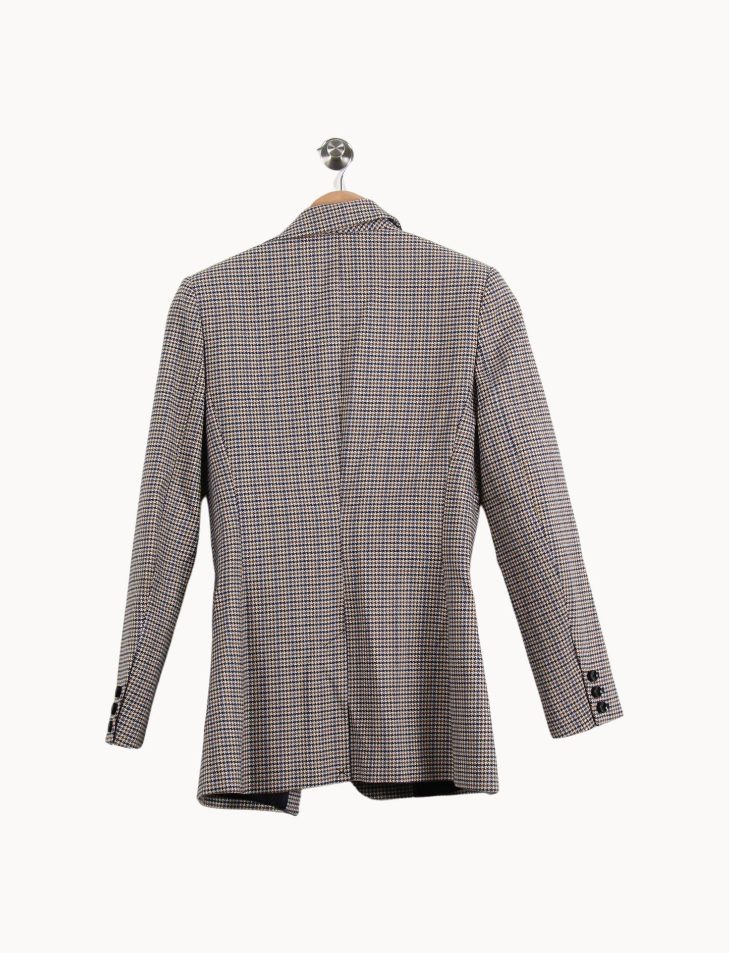 Blazer Beige et Bleu - Taille S/36