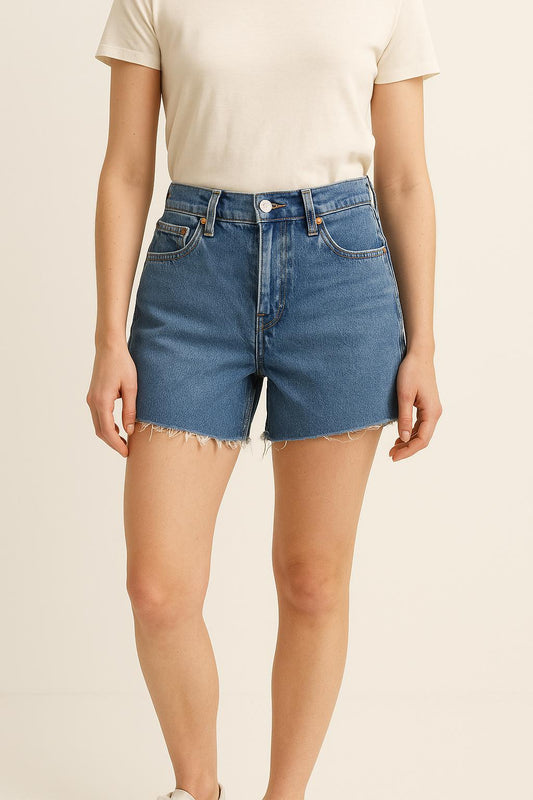 Short et Jean Bleu - Taille XXS/32