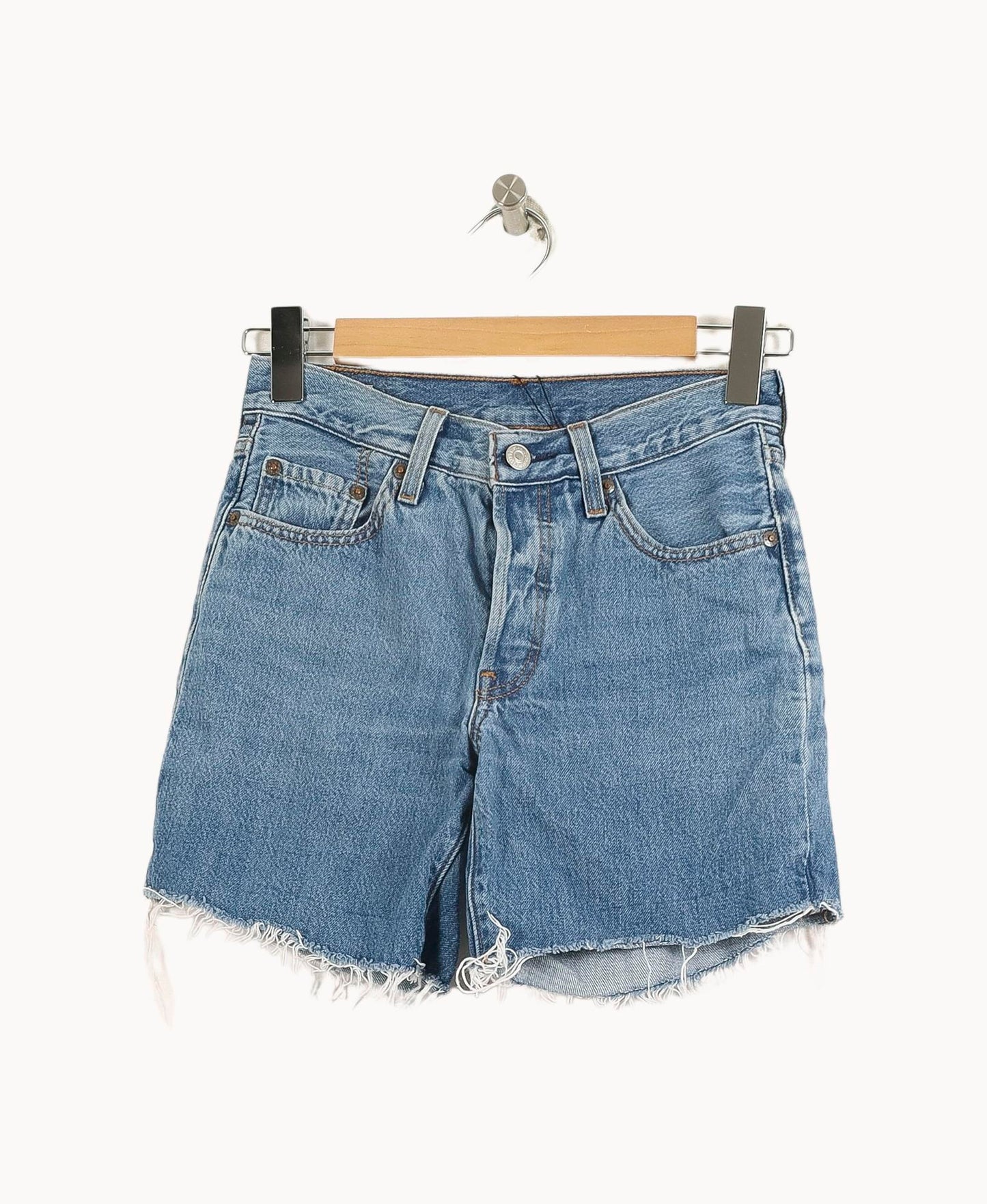 Short et Jean Bleu - Taille XXS/32