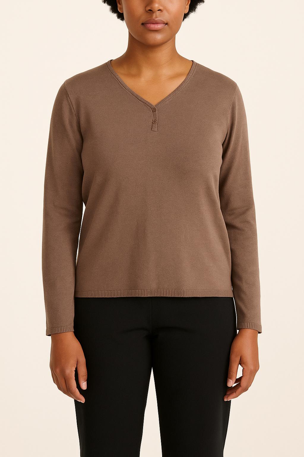 Pull Marron - Taille L/40