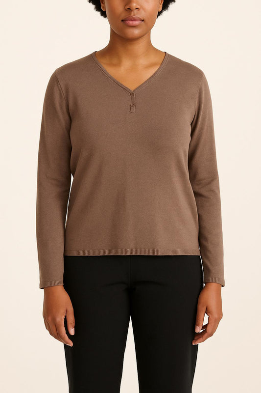 Pull Marron - Taille L/40