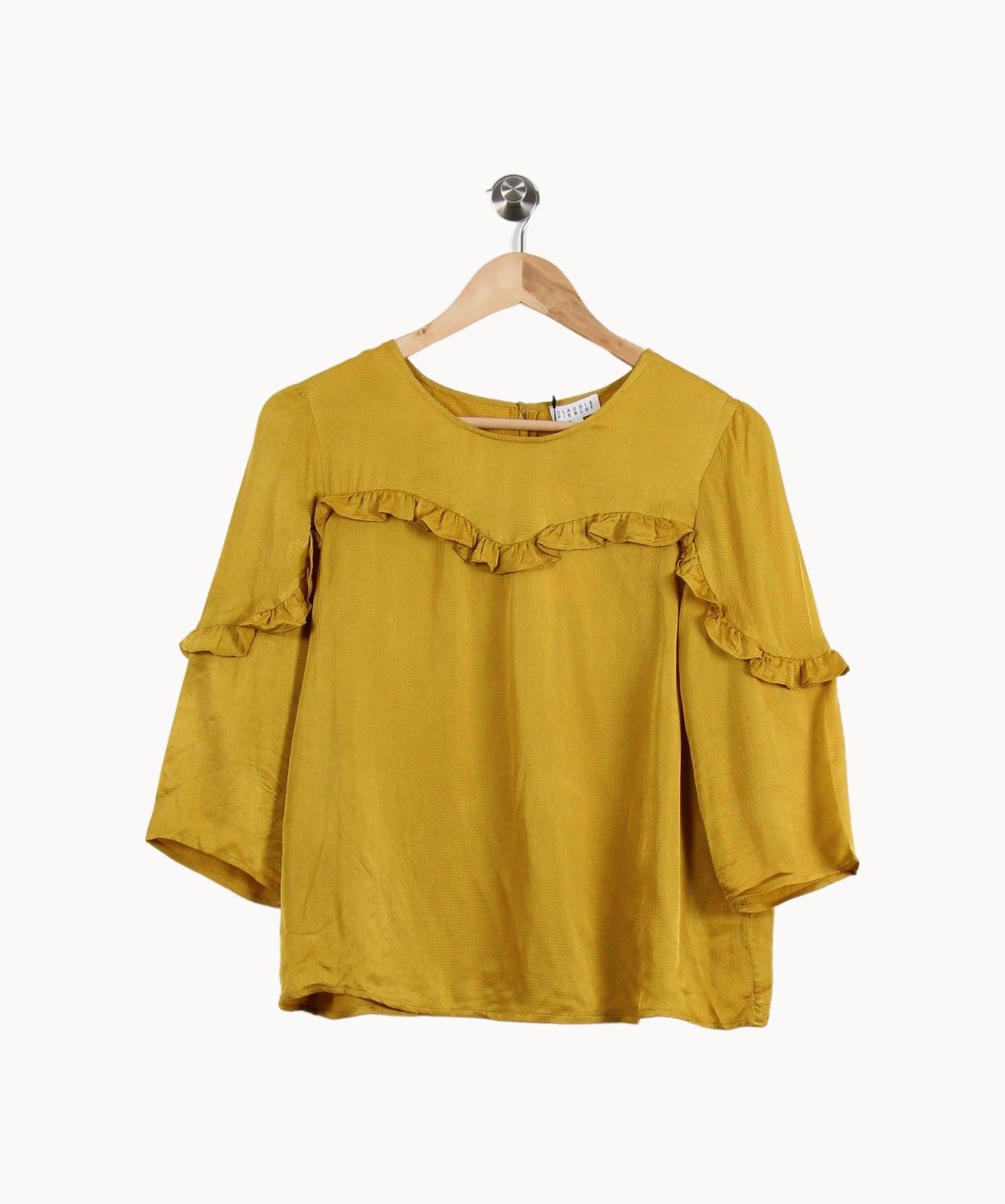 Blouse jaune - Taille S/36