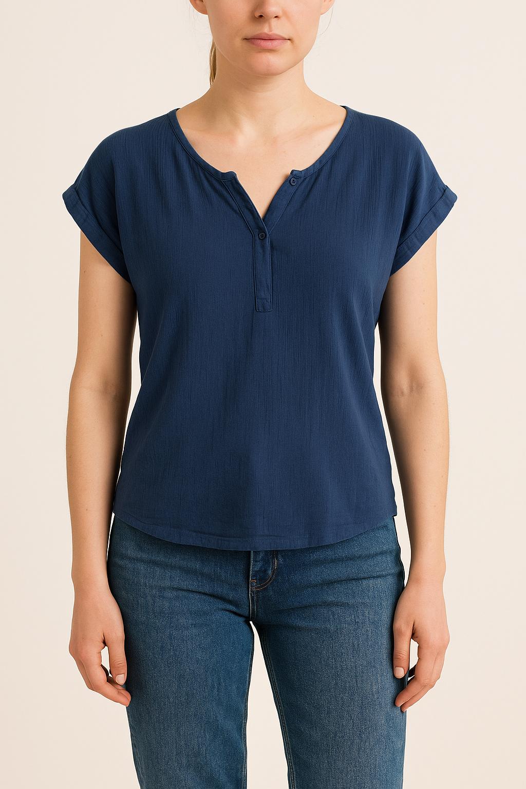 Blouse Bleu - Taille S/36