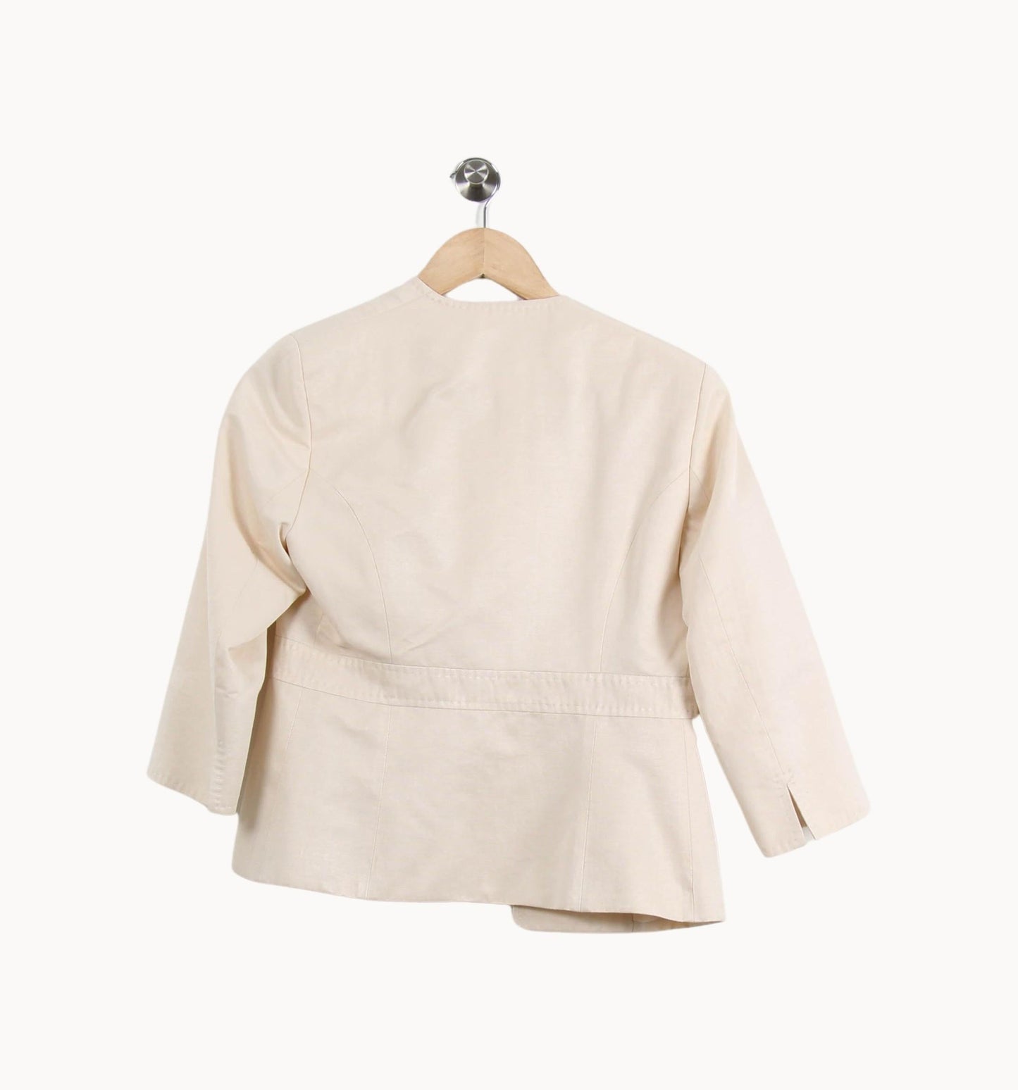 Gilet Tailleur Beige - Taille M/38