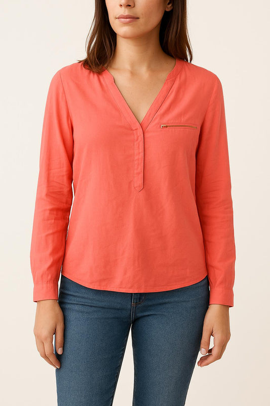 Blouse Rose - Taille S/36