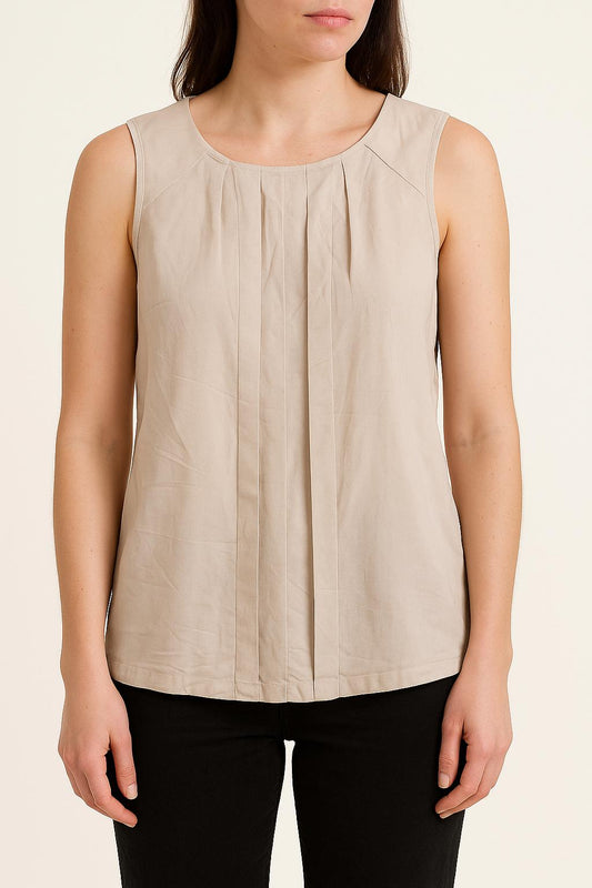 Blouse Beige - Taille S/36