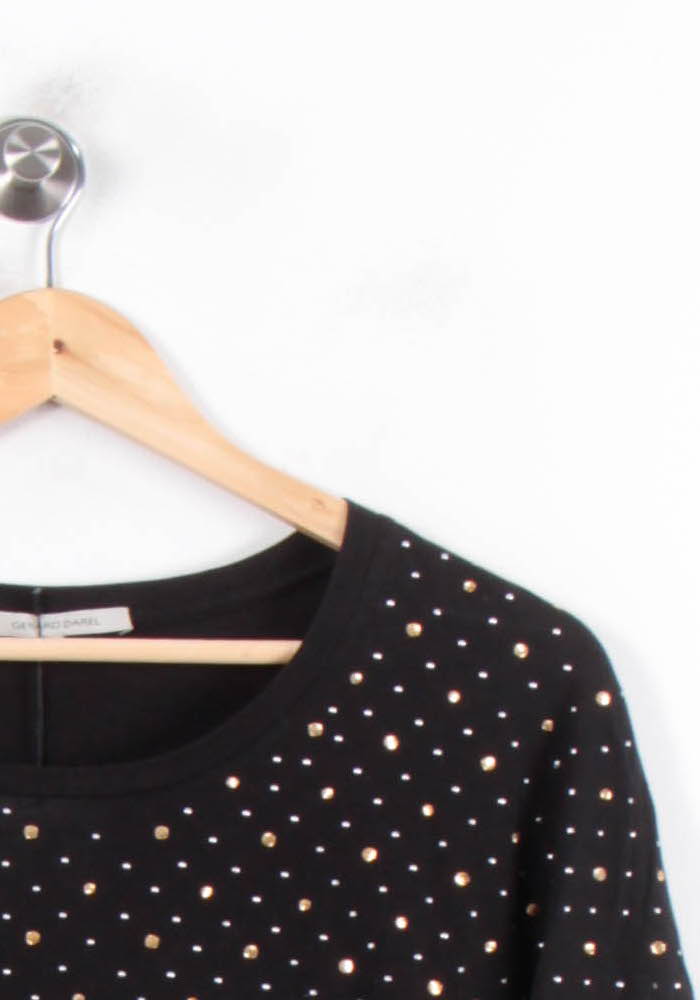 Tee-shirt Noir et Doré - Taille L/40